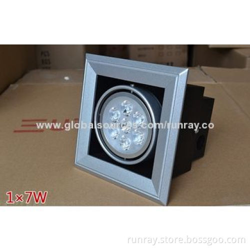 9W LED Downlight, 900lm, 85-265V AC or 12-24V DC, Bridgelux/Epistar/EpiLEDs Chip, CE, ISO 9001 Mark